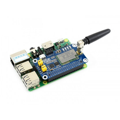 Waveshare SX1262 LoRa HAT 868MHz Frequency Band for Raspberry Pi, Applicable for Europe / Asia / Africa - Mini PC Accessories by Waveshare | Online Shopping UK | buy2fix